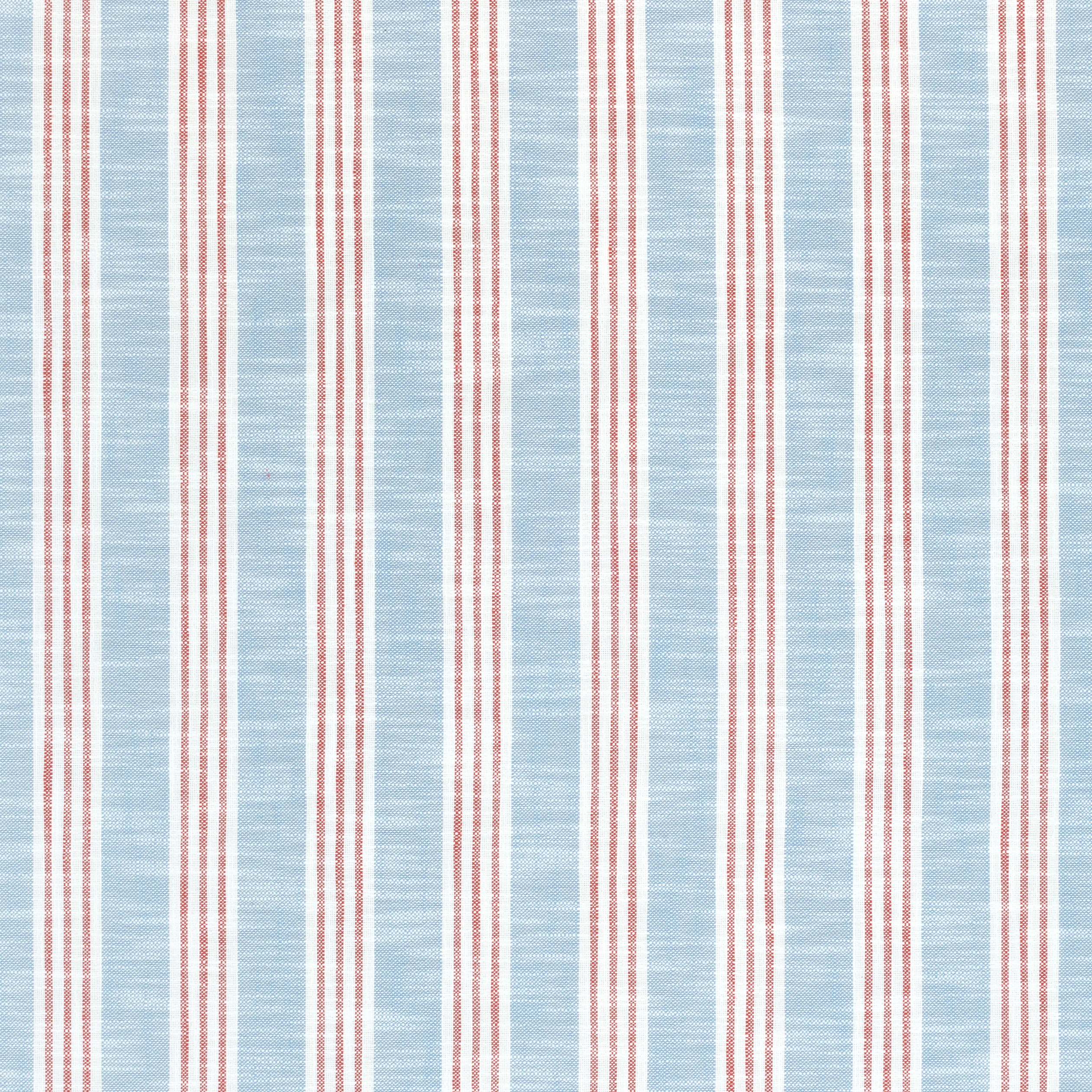 W73489 | Southport Stripe – Sky and Red