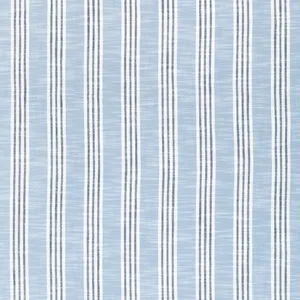 Thibaut Southport Stripe in Sky Blue and Navy (W73488)
