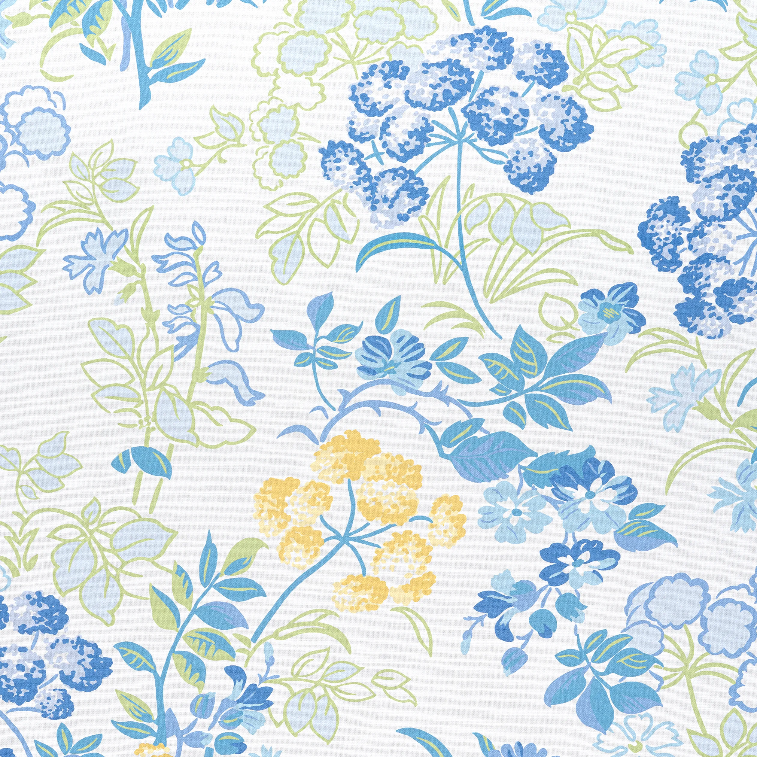 F914336 | Spring Garden – Blue and White