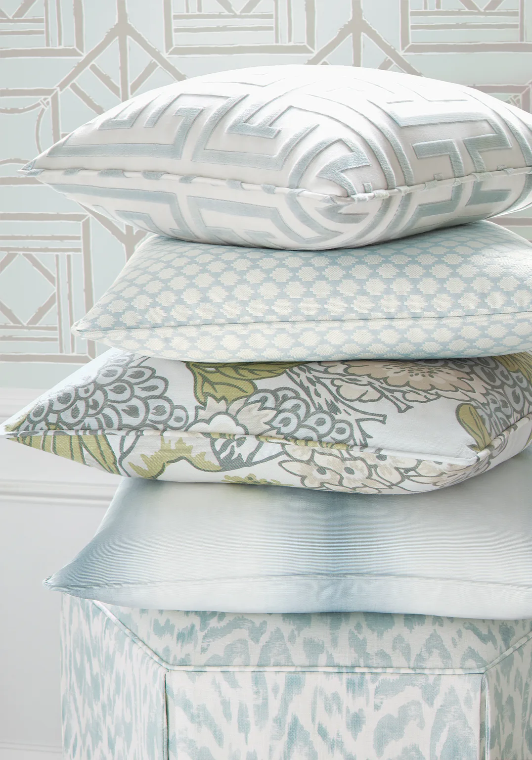 Thibaut Stockton Stripe in Robin's Egg (W775496)