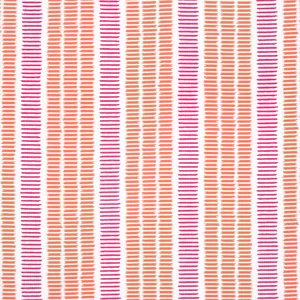 Thibaut Topsail Stripe in Coral and Peony (W73512)