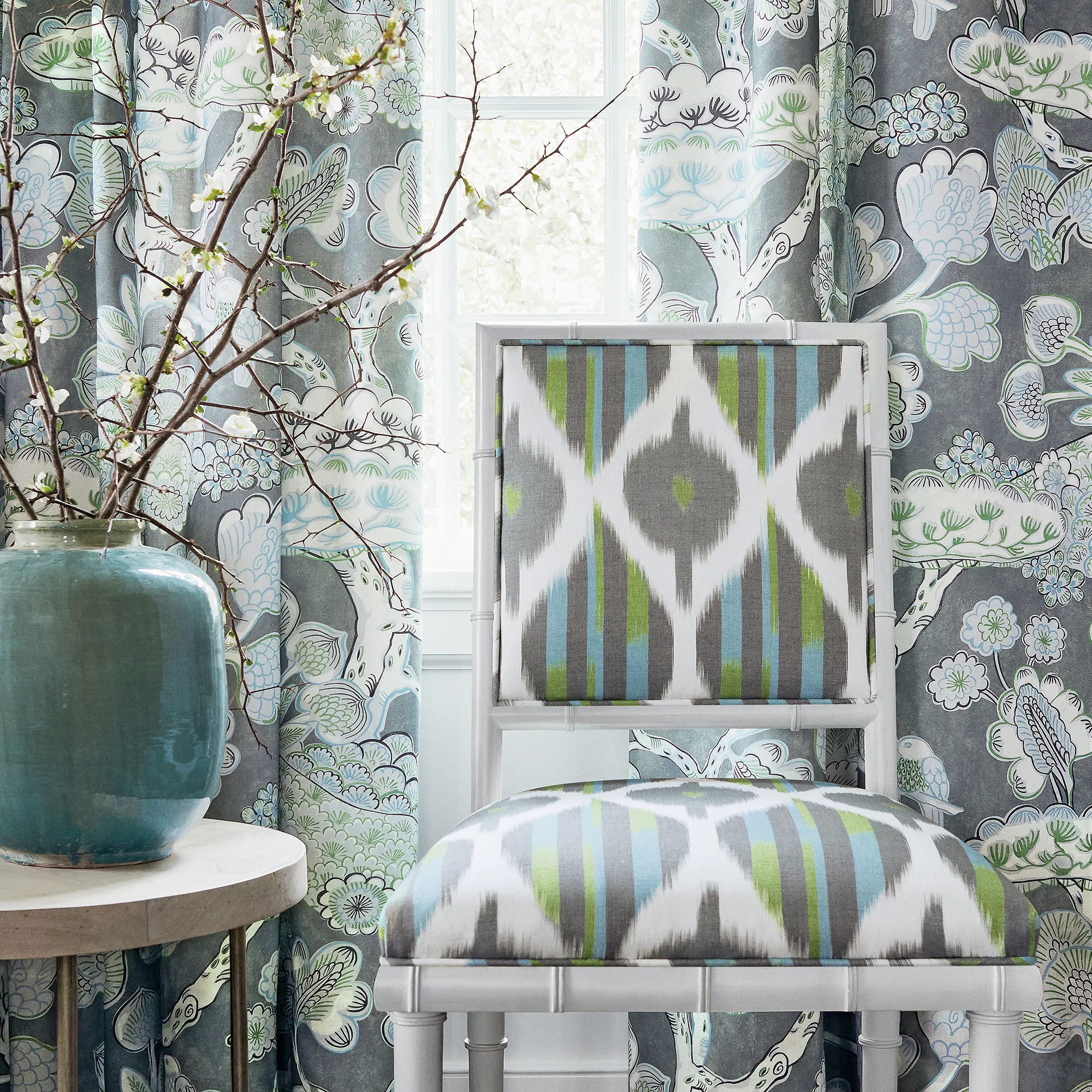 Anna French Tree House in Grey (AF9864)
