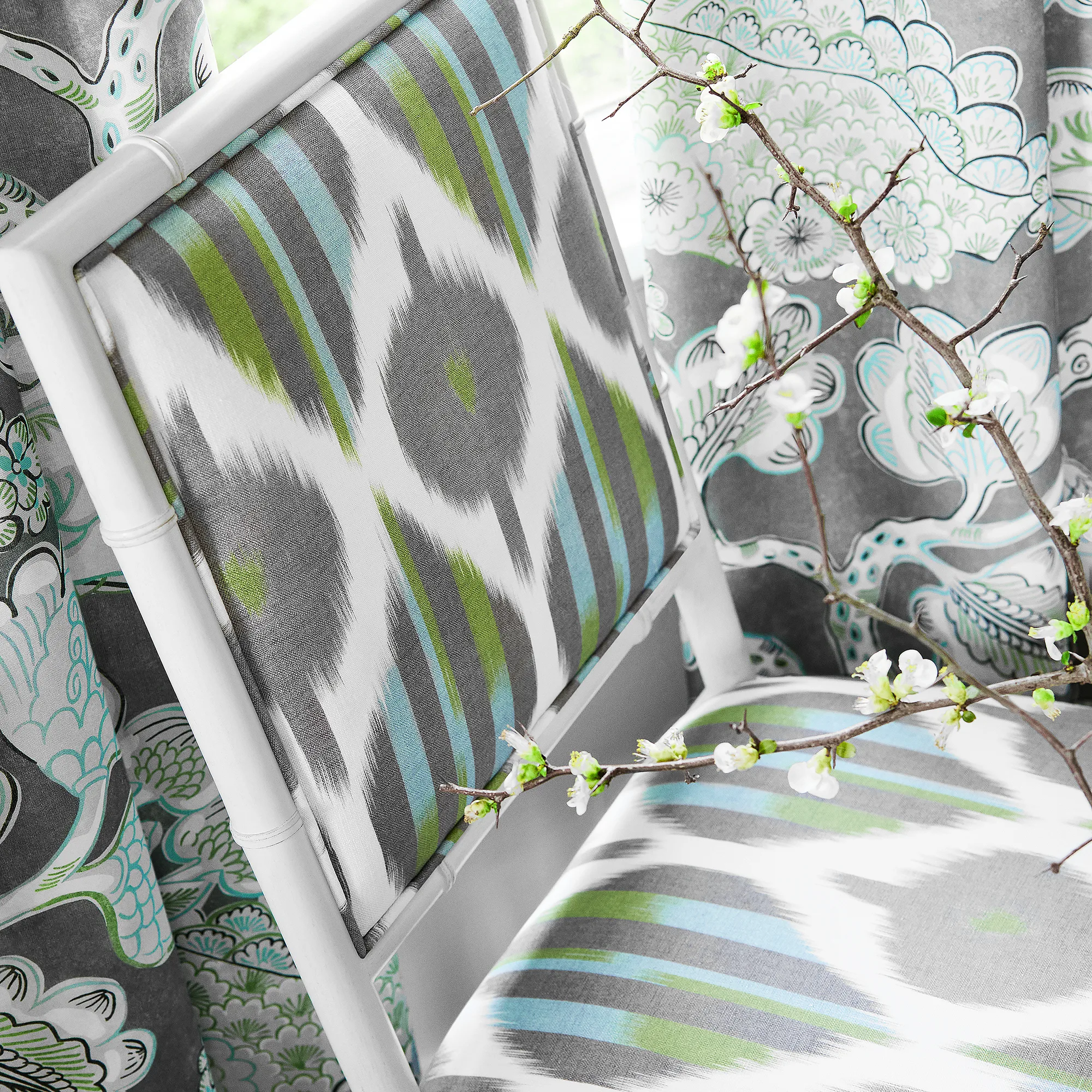 Anna French Tree House in Grey (AF9864)