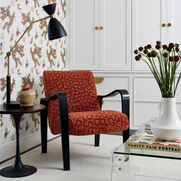 Anna French Trefolia Velvet in Paprika (AW9248)