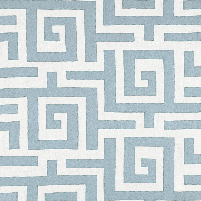Thibaut Tulum Applique in Spa Blue (W713222)