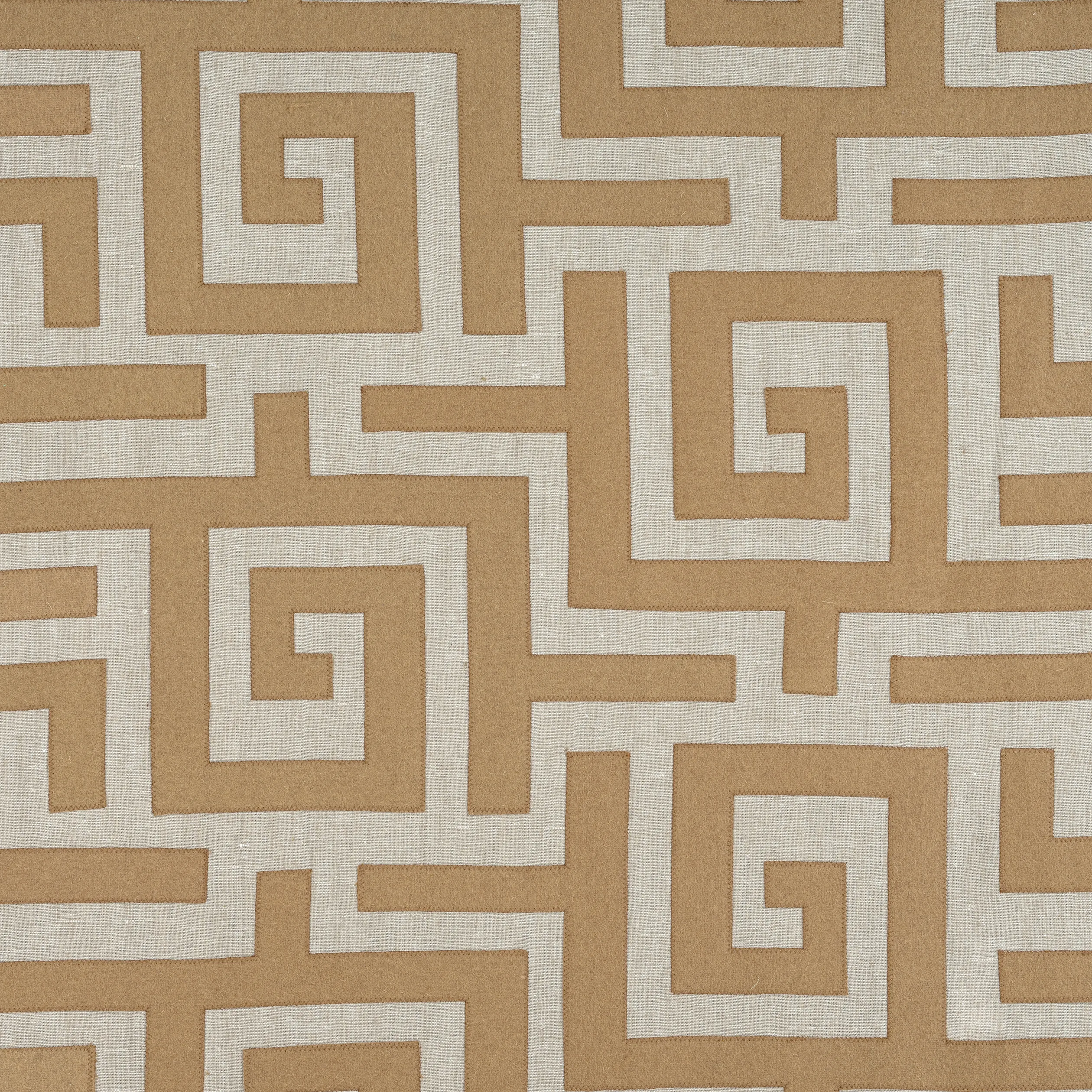 W713224 | Tulum Applique – Wheat on Natural