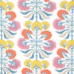 Thibaut Tybee Tree in Coral and Yellow (F916212)