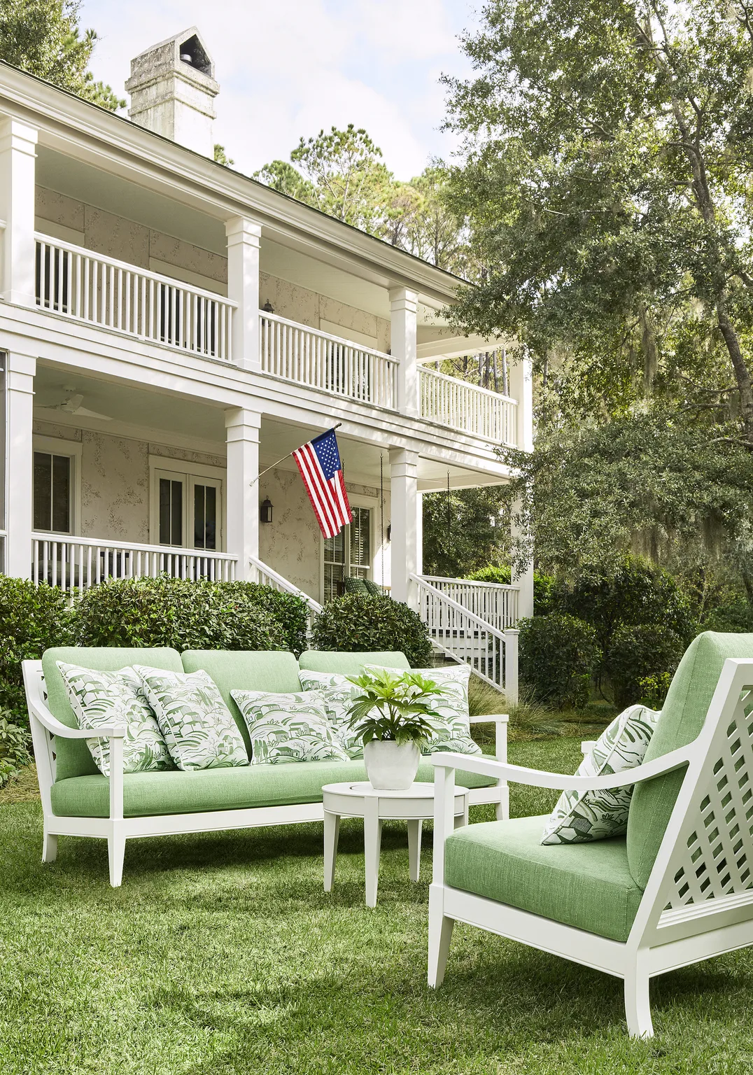 Thibaut Vista in Kelly Green (W73386)