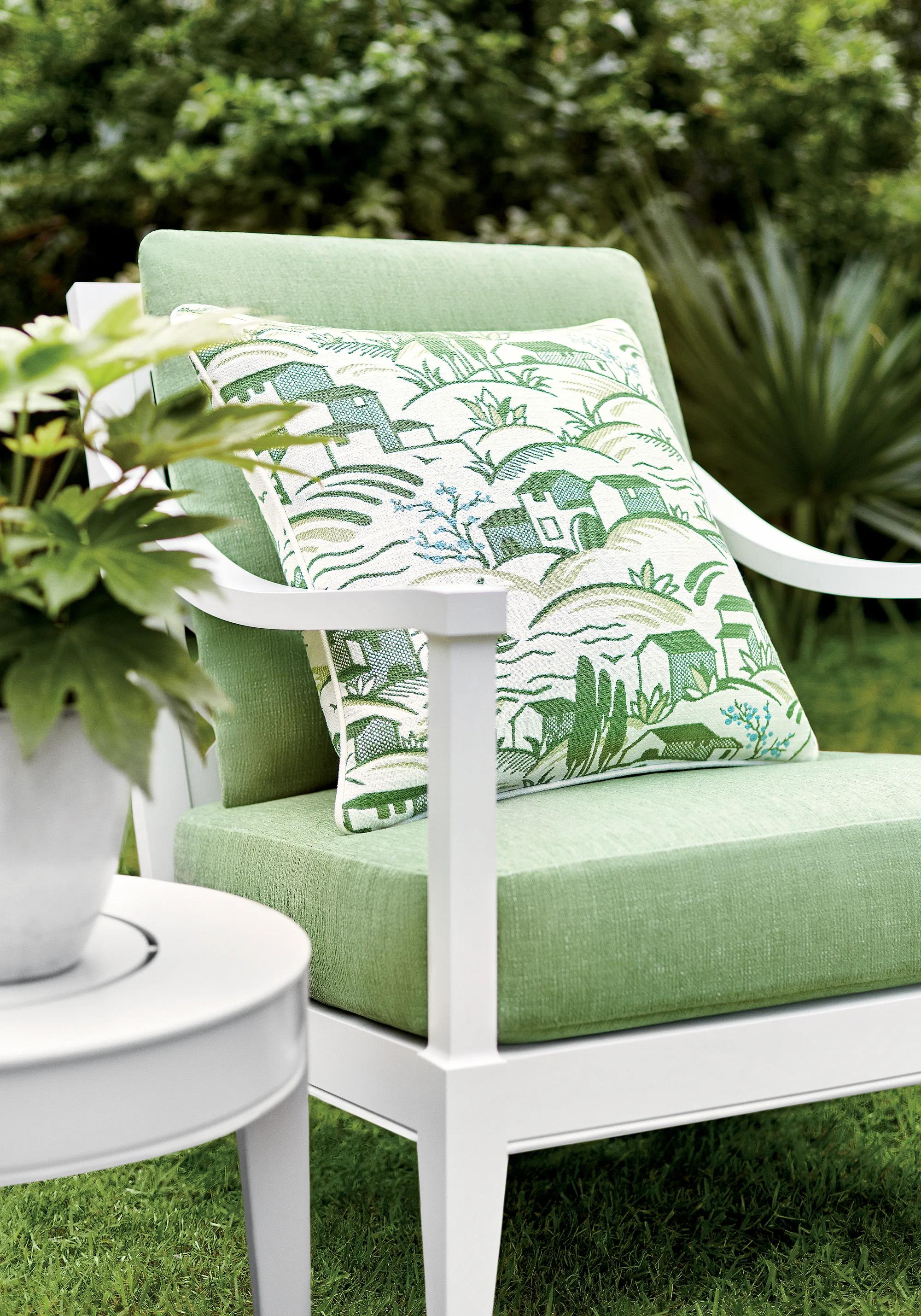 Thibaut Vista in Kelly Green (W73386)