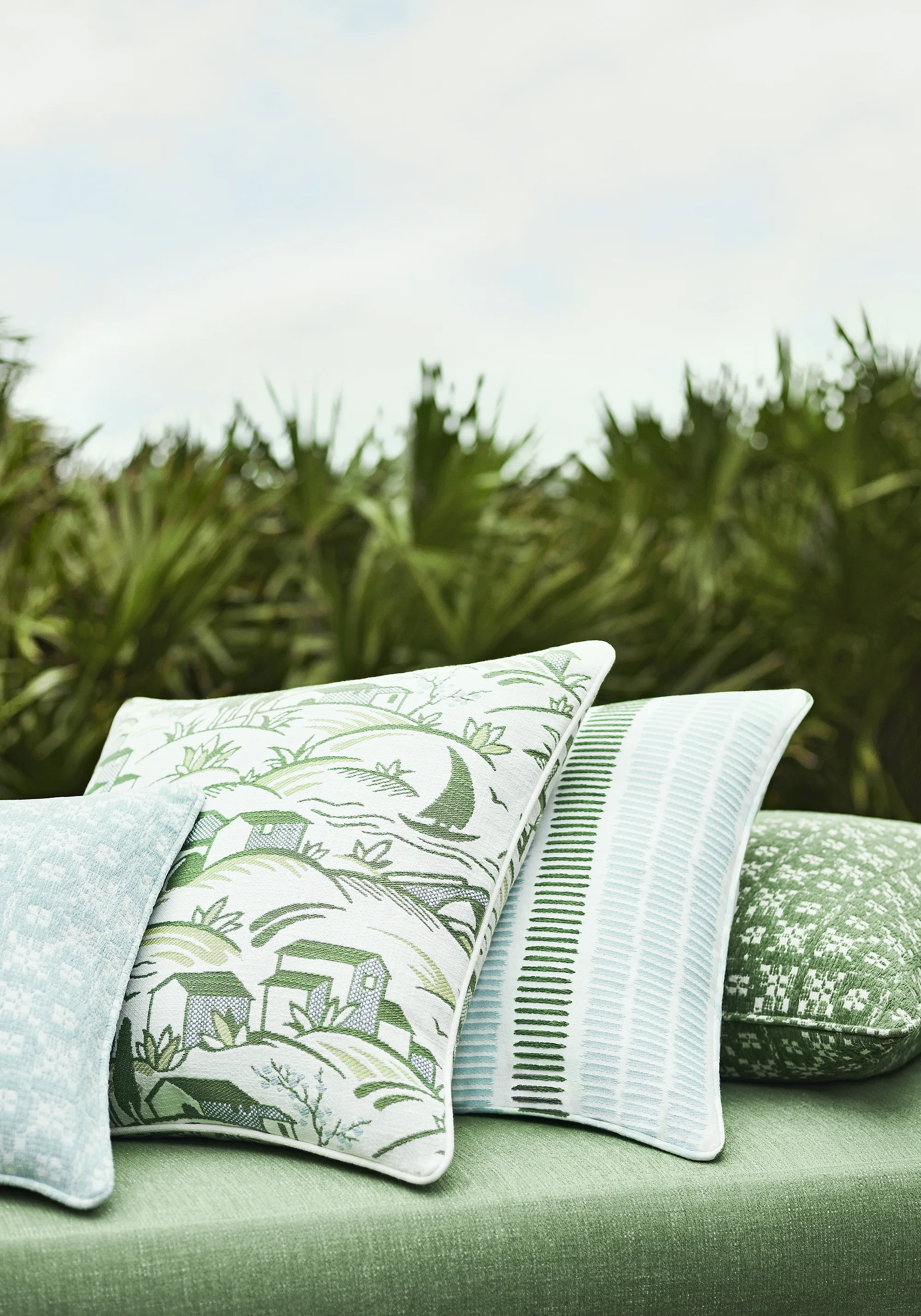 Thibaut Vista in Kelly Green (W73386)