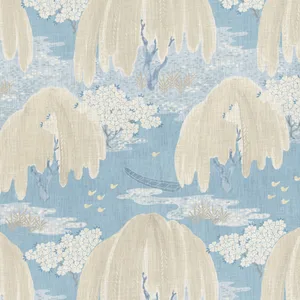 Anna French Willow Tree in Soft Blue (AF23108)