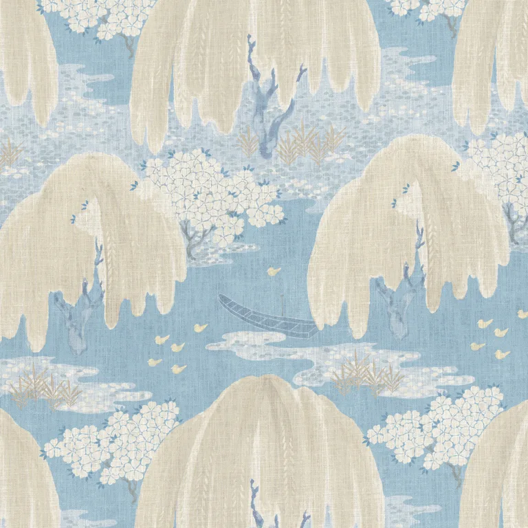 Anna French Willow Tree in Soft Blue (AF23108)