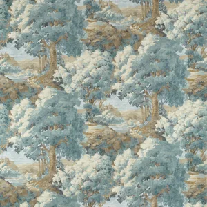 Thibaut Woodland Clearing in Spa Blue (F910547)