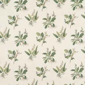 Anna French Woodland in Green on Natural (AF57853)