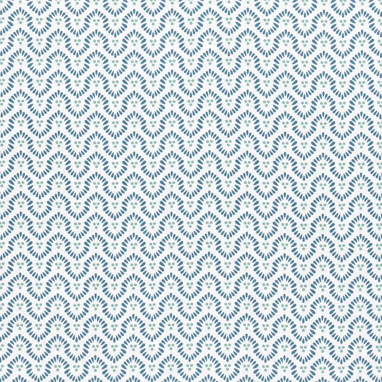 Anna French Wynford in Navy on White (AF23146)