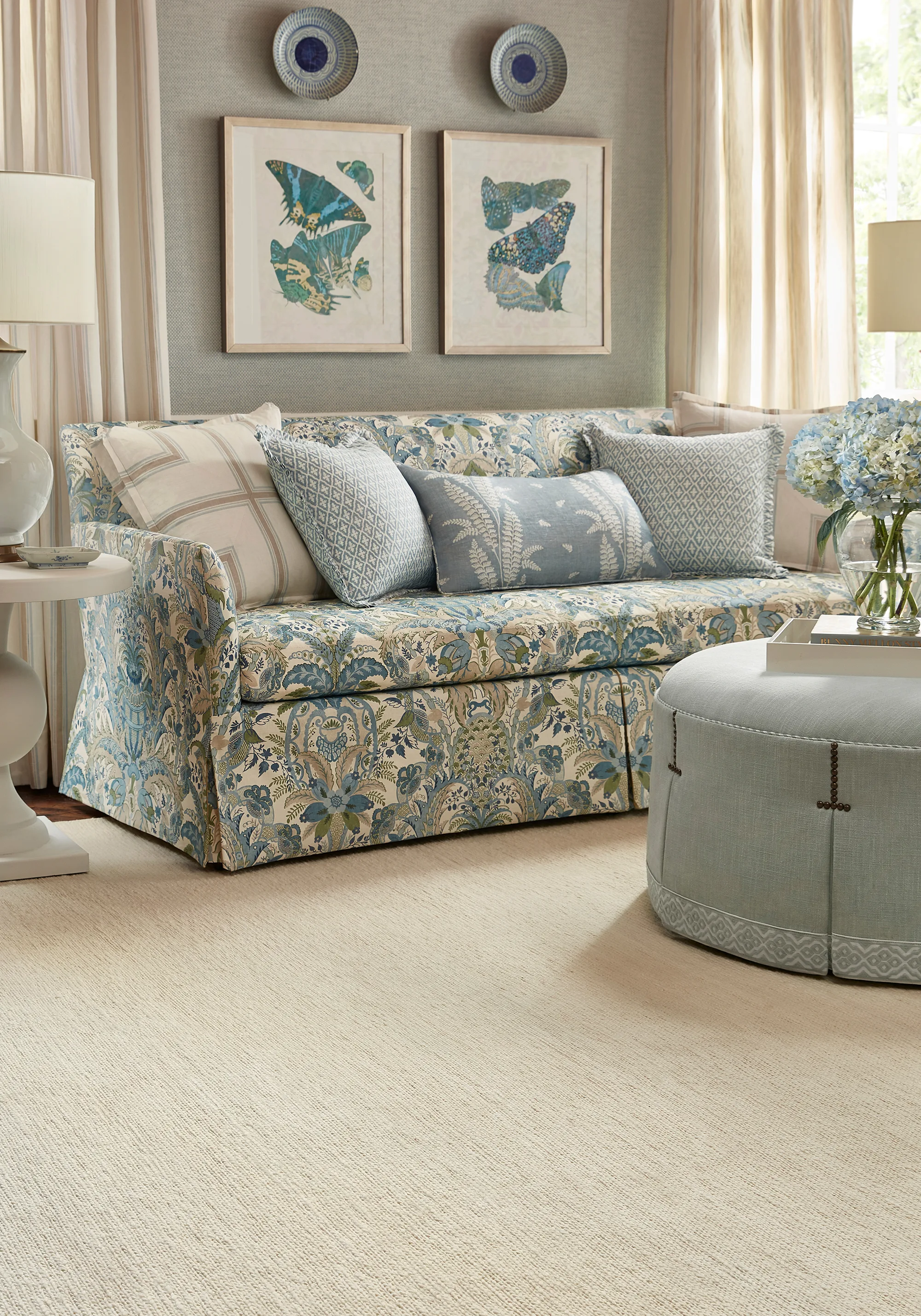 Thibaut Aspen Rug - Custom in Bone (A004)