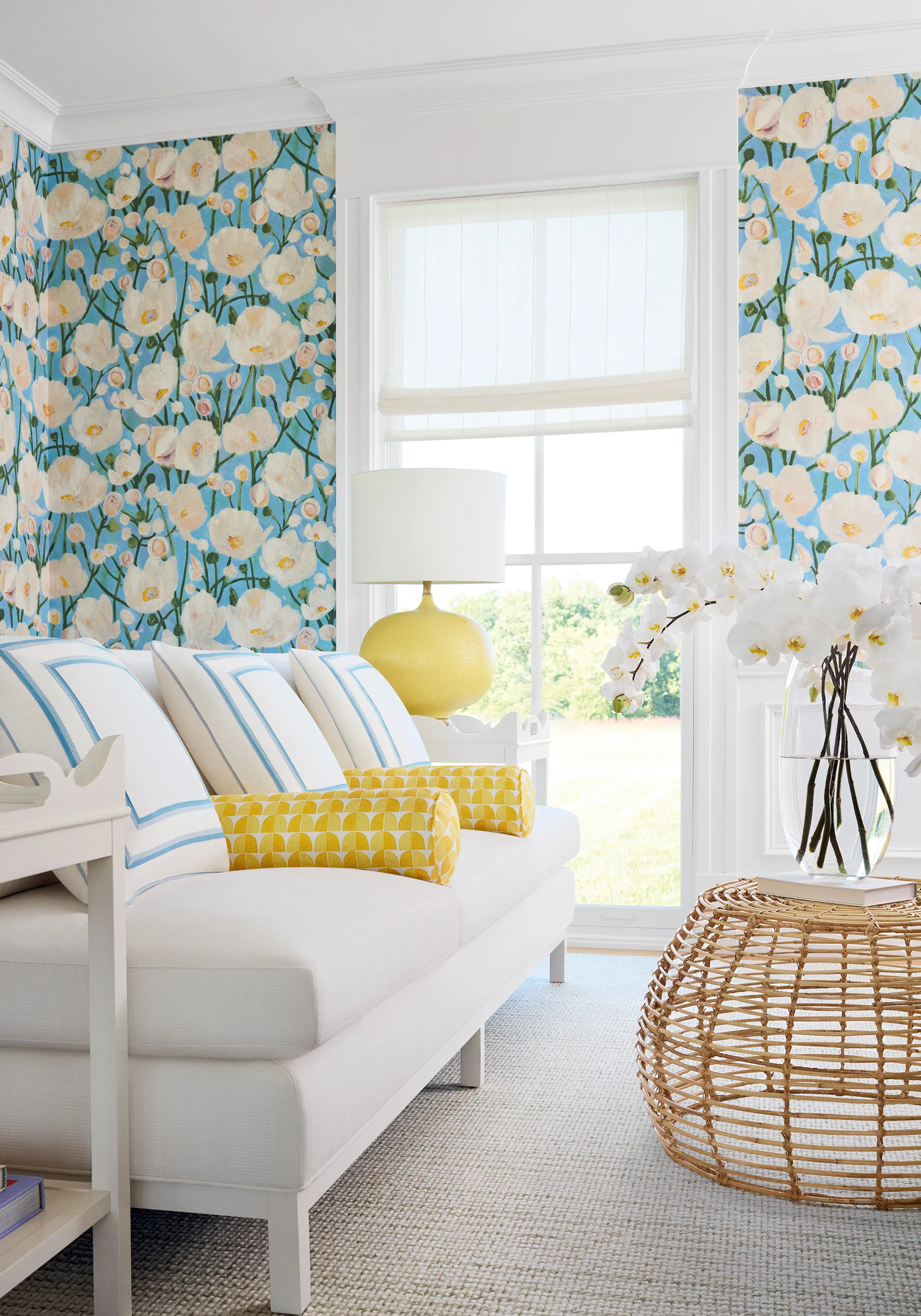 Thibaut Bar Harbor Rug - Custom in Cloud (A015)