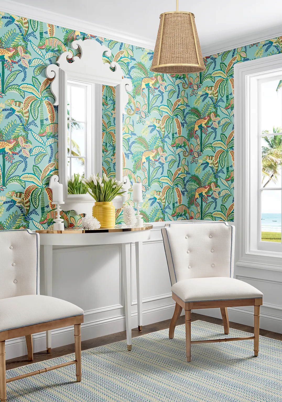 Thibaut Laguna Rug - Custom in Seaglass (A010)