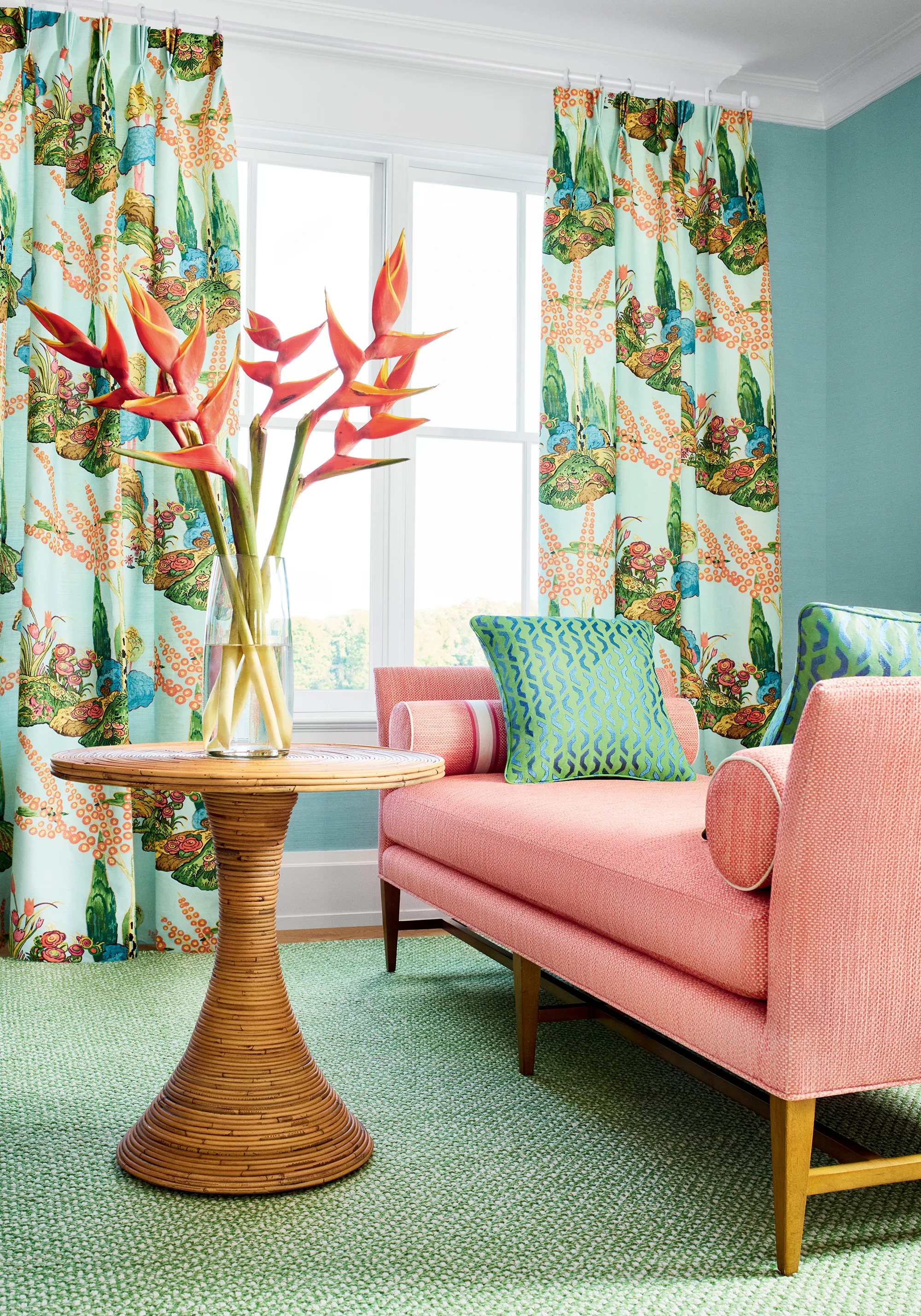 Thibaut Sarasota Rug - Custom in Lime (A038)