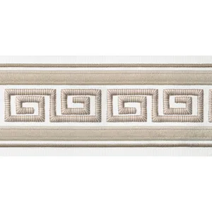 Thibaut Avenue Tape in Linen and Stone (E12109)
