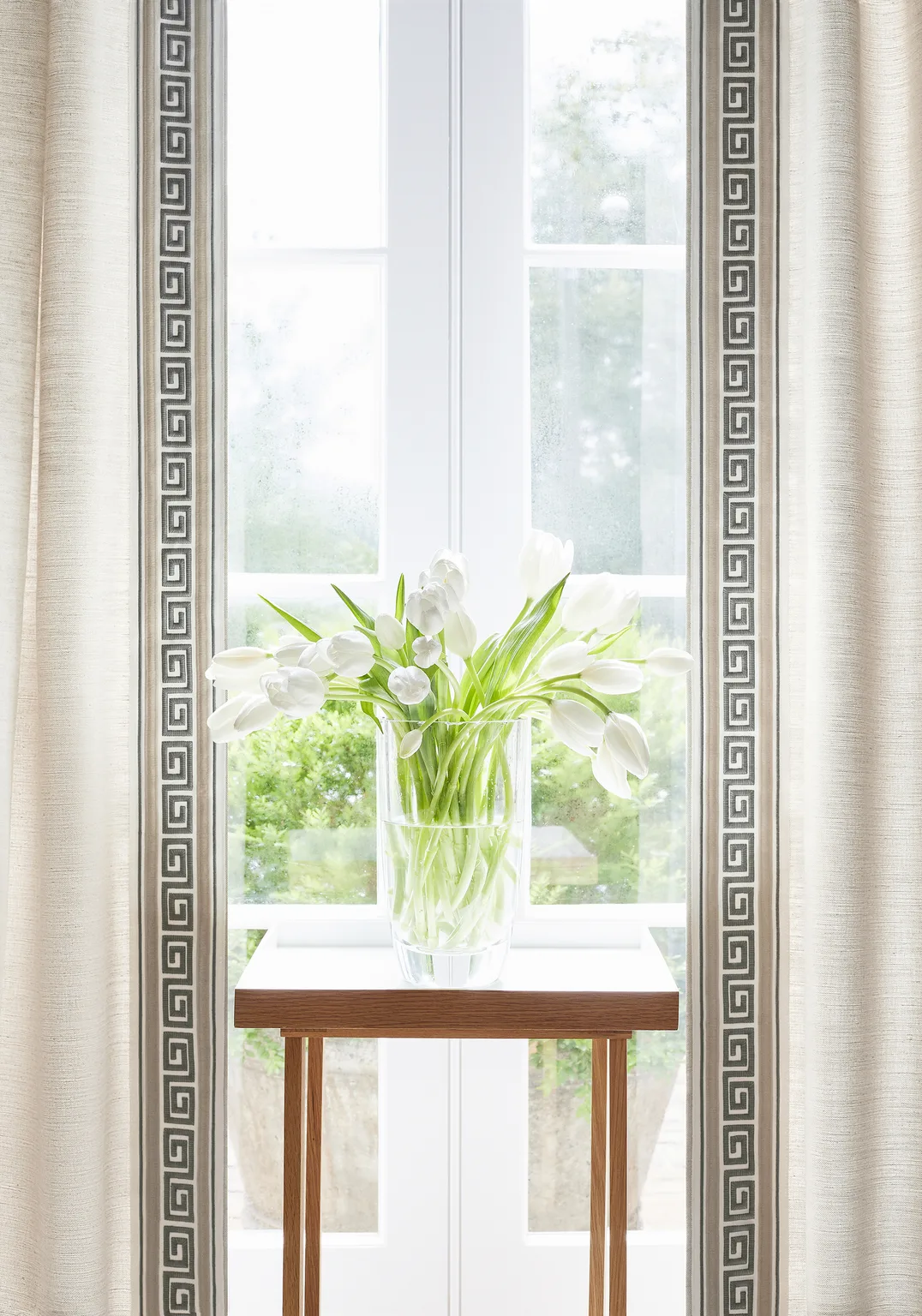Thibaut Avenue Tape in Linen and Stone (E12109)