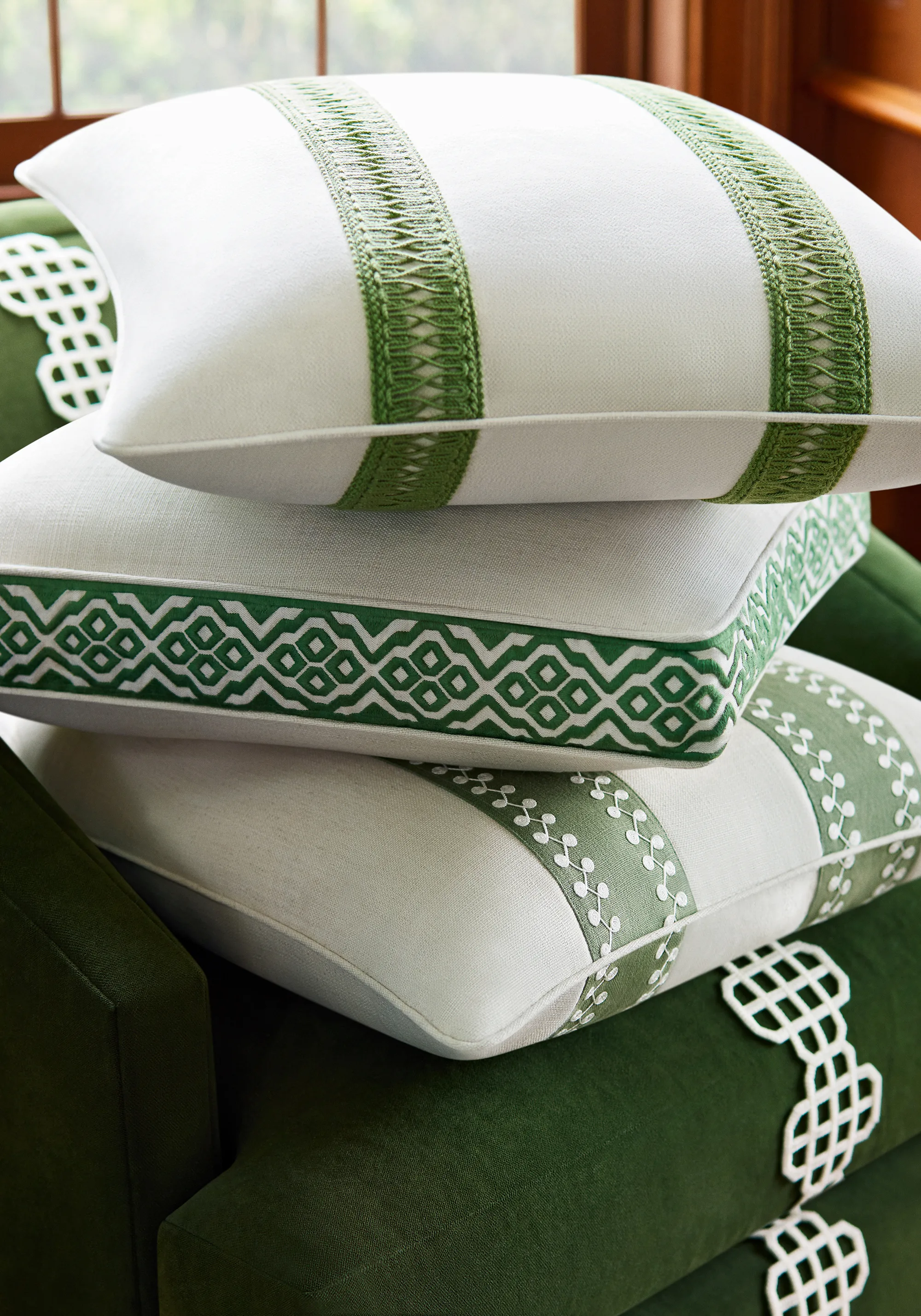 Thibaut Belinda Tape in Fern (E12189)