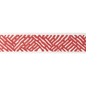 Thibaut Cobble Hill Tape in Coral (E12017)