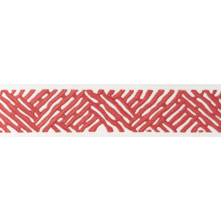 Thibaut Cobble Hill Tape in Coral (E12017)