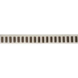 Thibaut Dash Tape in Chocolate on Linen (E12138)