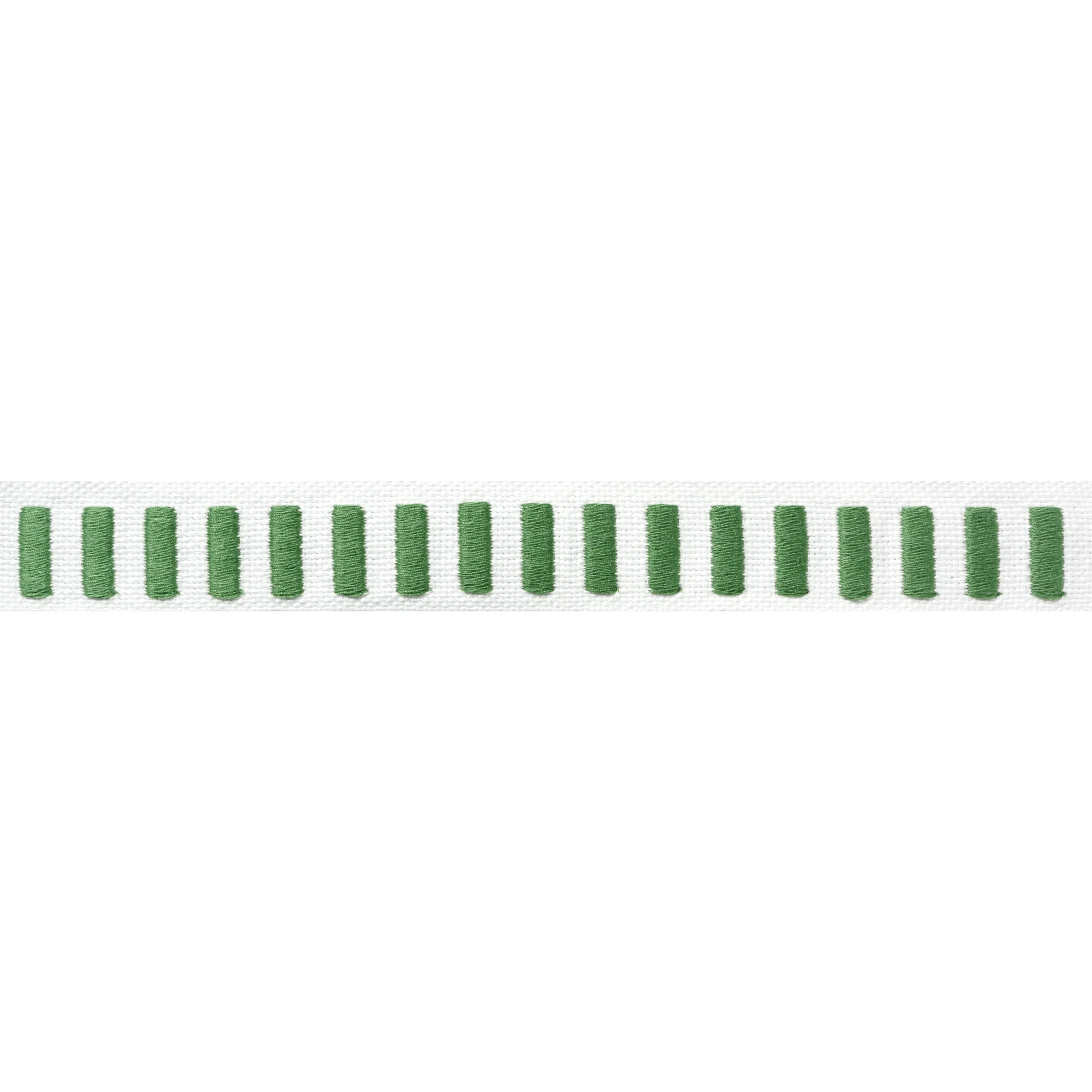 Thibaut Dash Tape in Kelly on White (E12137)