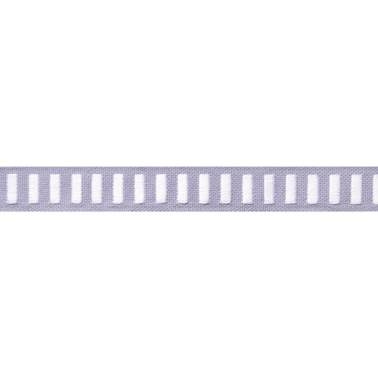 Thibaut Dash Tape in White on Lilac (E12123)