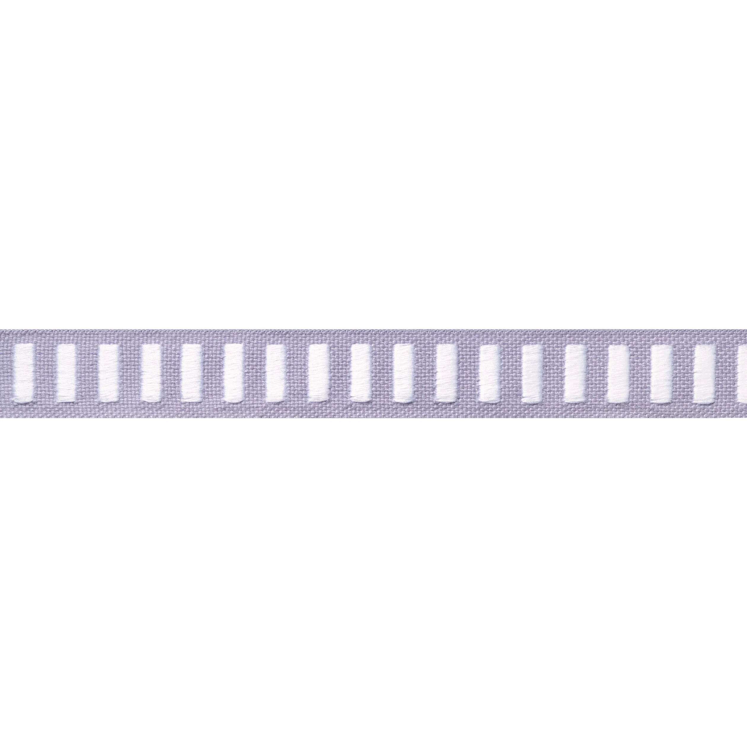 Thibaut Dash Tape in White on Lilac (E12123)