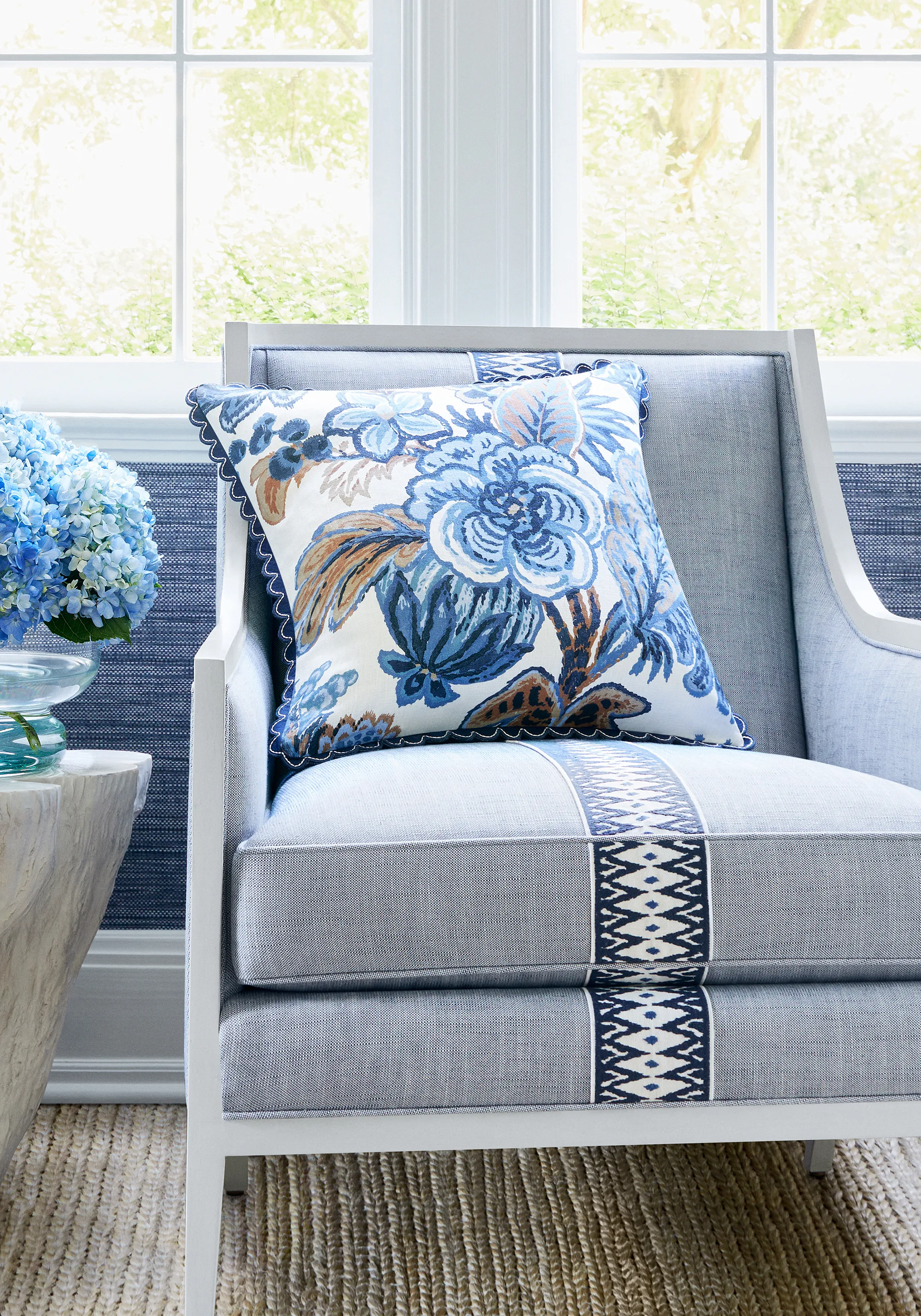 Thibaut Delmont Tape in Navy (E12047)
