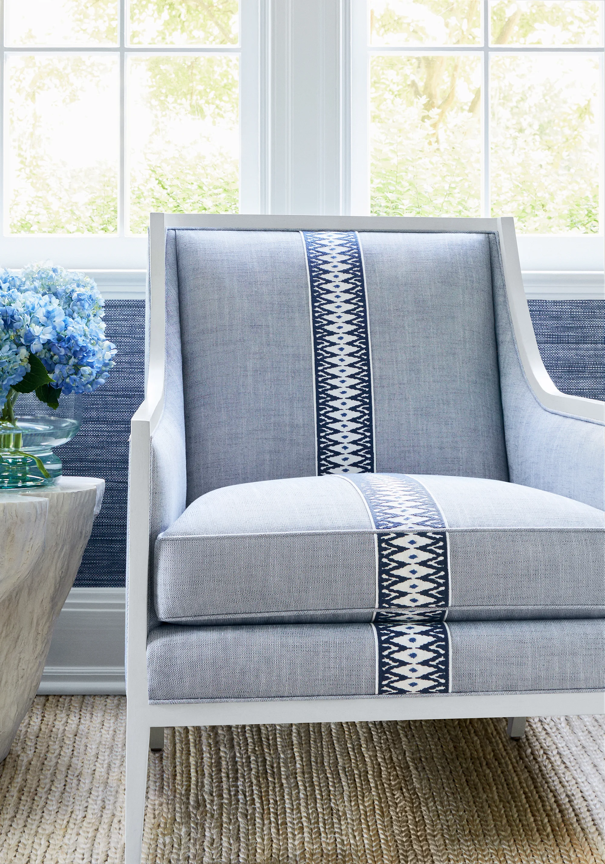 Thibaut Delmont Tape in Navy (E12047)