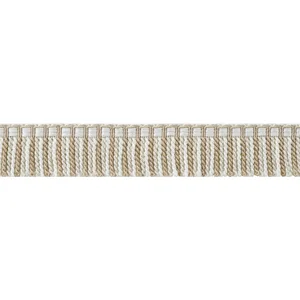 Anna French Esme Fringe in Linen and Ivory (AE12354)