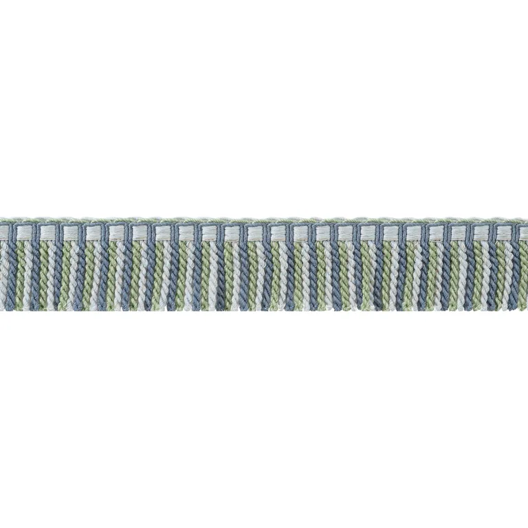 Anna French Esme Fringe in Mallard and Sage (AE12360)