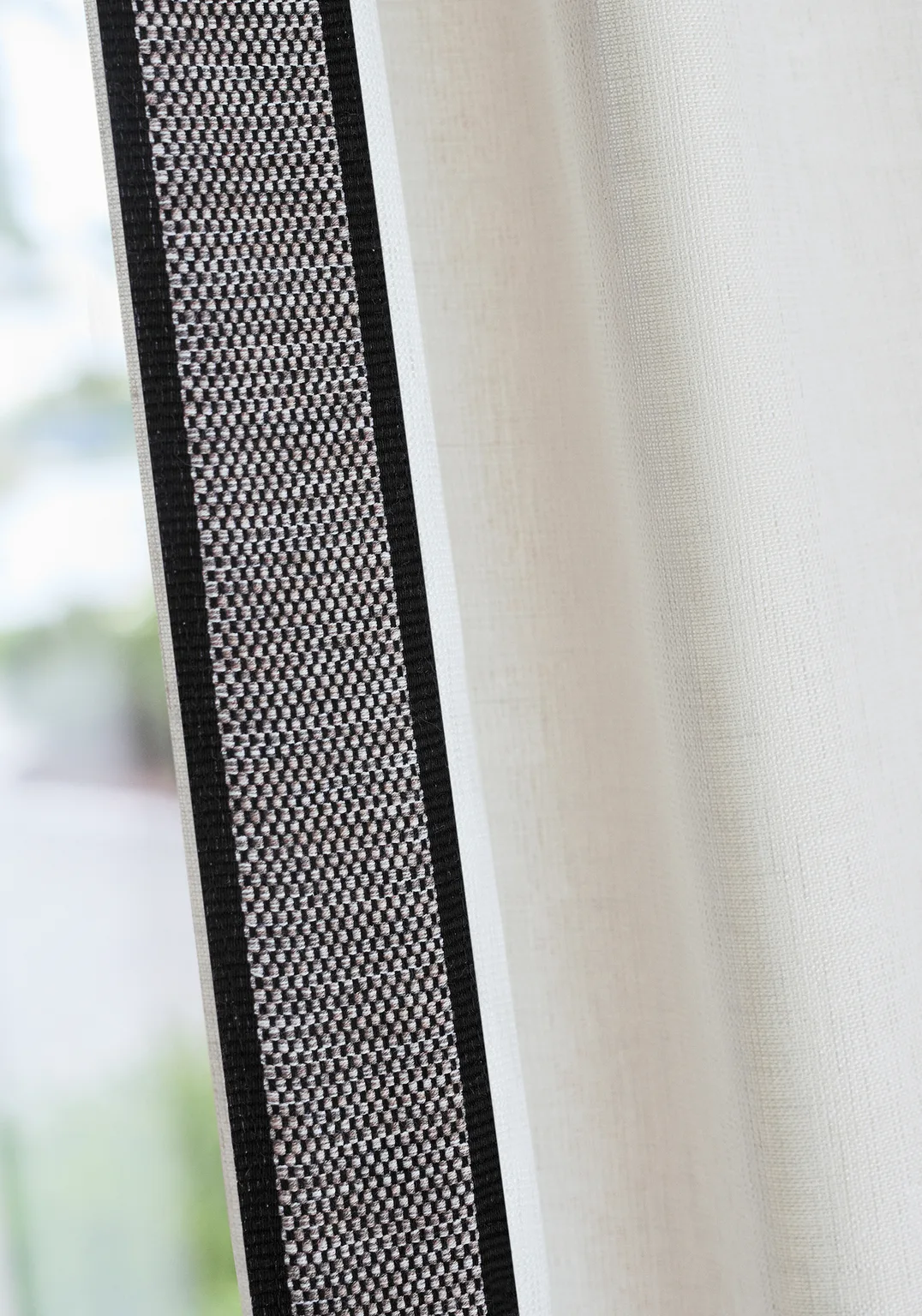 Thibaut Fisher Tape in Ebony (E12400)