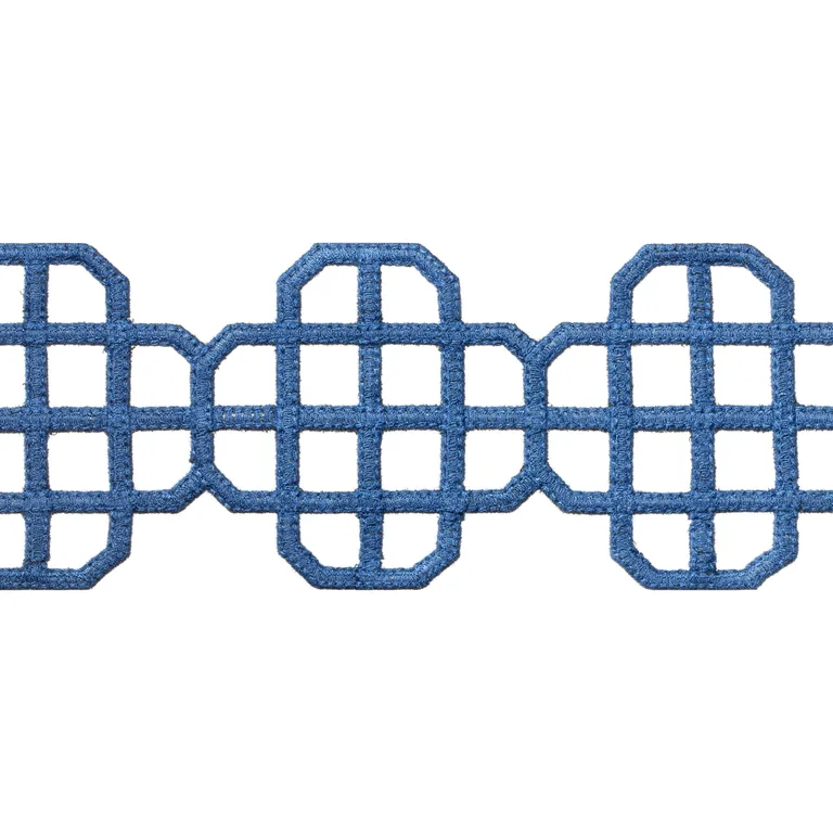 Thibaut Fret Applique in Bermuda (E12268)