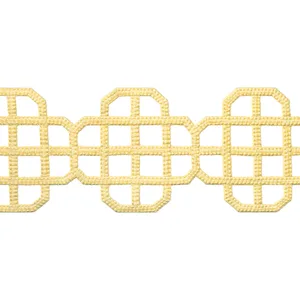 Thibaut Fret Applique in Daffodil (E12272)