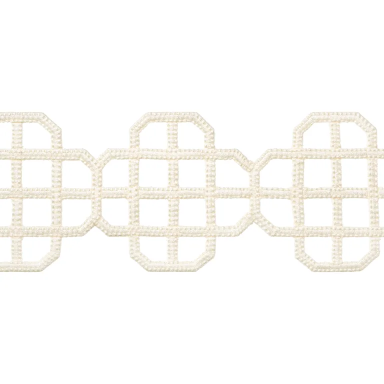 Thibaut Fret Applique in Ivory (E12273)