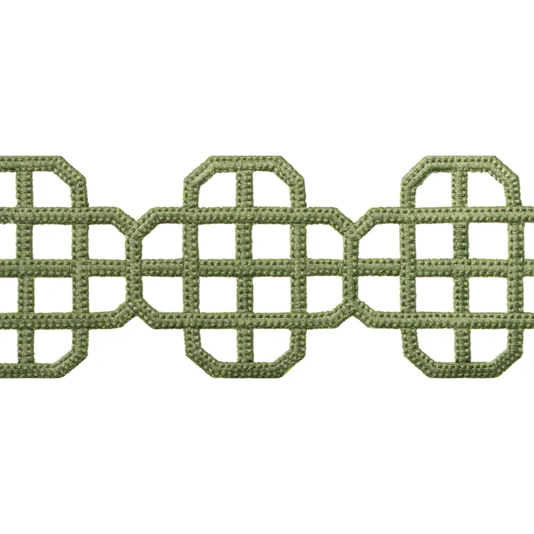 Thibaut Fret Applique in Juniper (E12271)