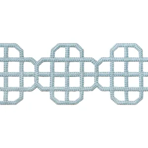 Thibaut Fret Applique in Powder (E12266)