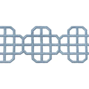 Thibaut Fret Applique in Sky (E12267)