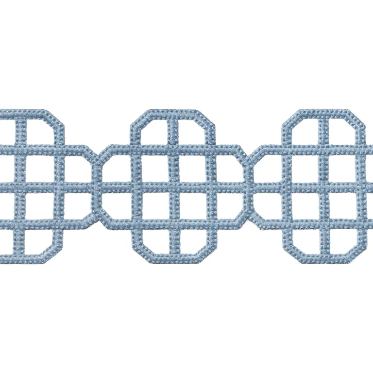 Thibaut Fret Applique in Sky (E12267)