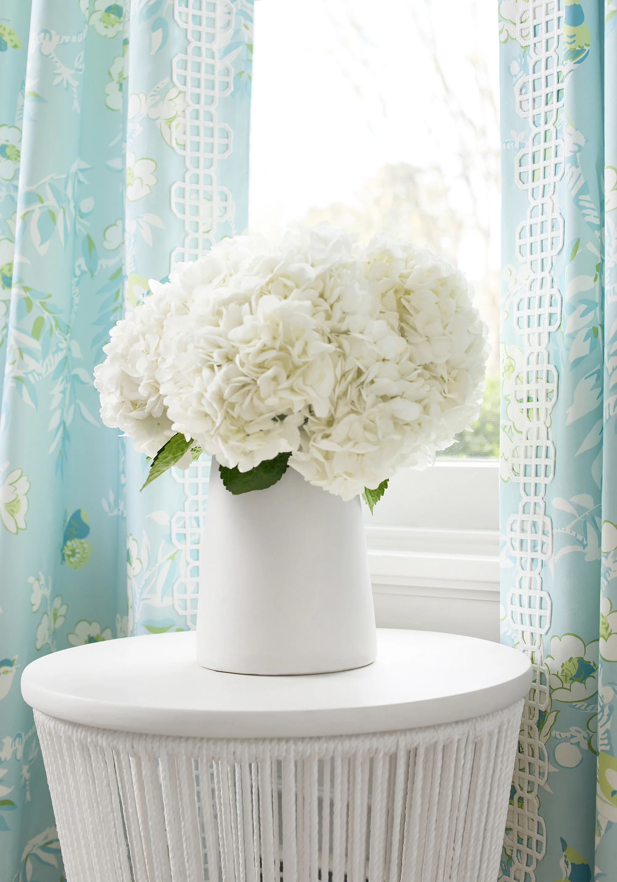 Thibaut Fret Applique in Snow White (E12262)