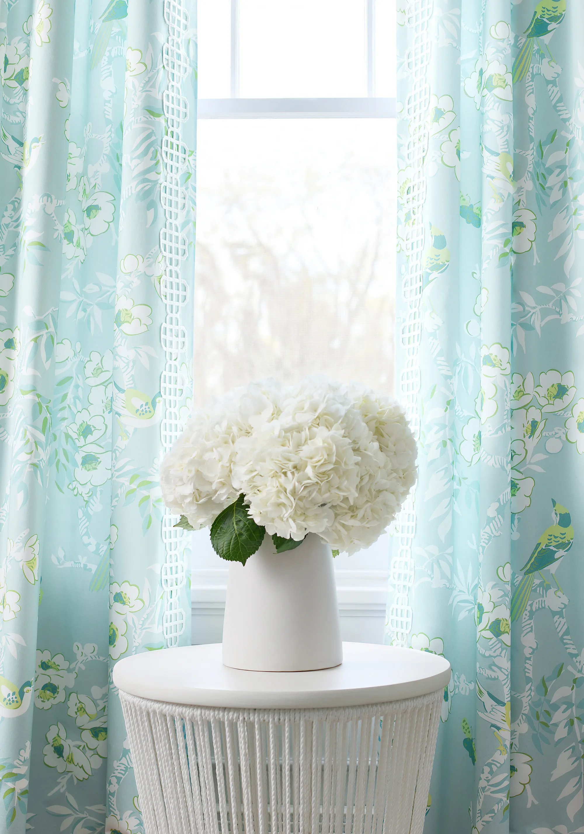 Thibaut Fret Applique in Snow White (E12262)