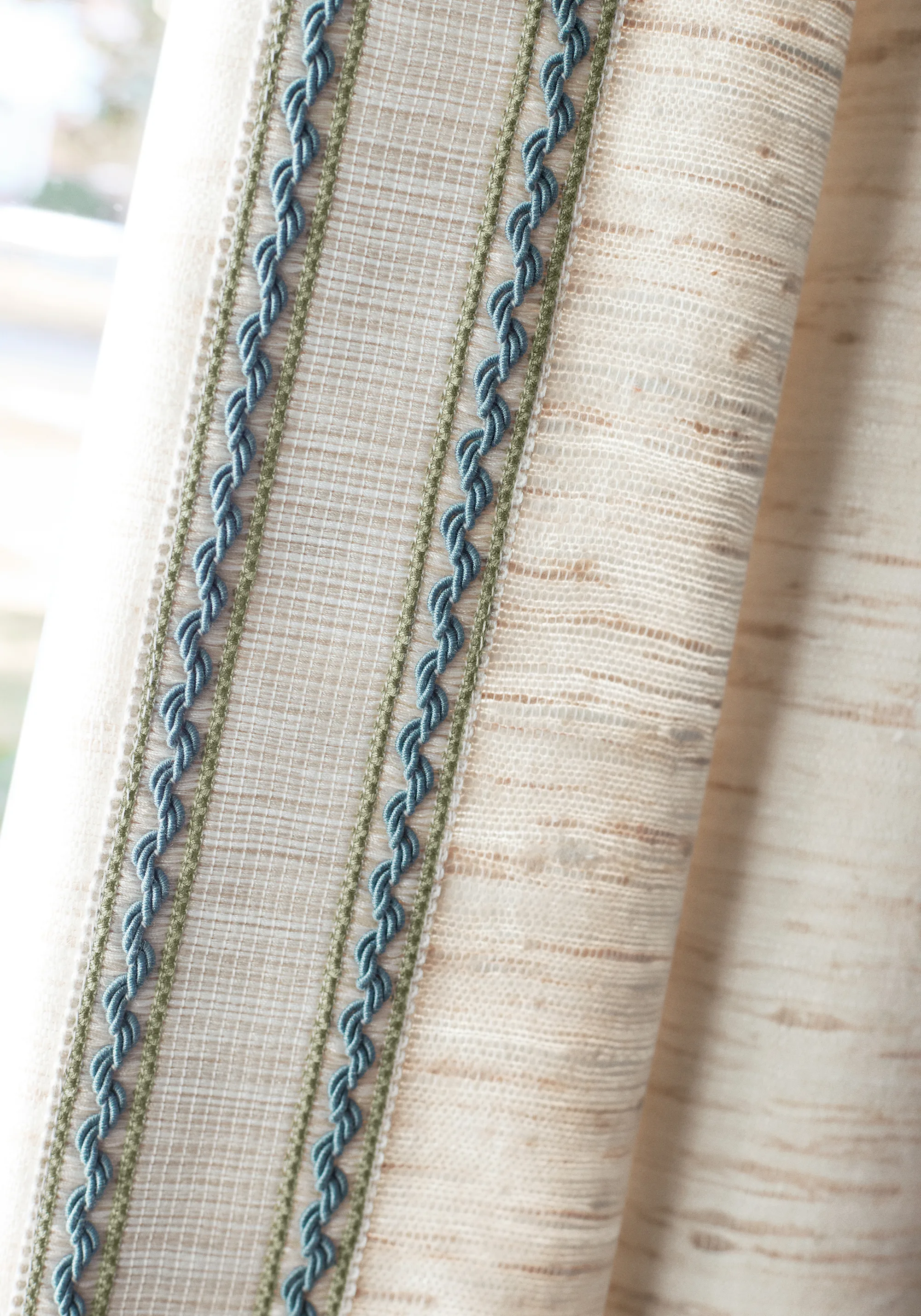 Anna French Gabrielle Tape in Mallard and Sage (AE12368)
