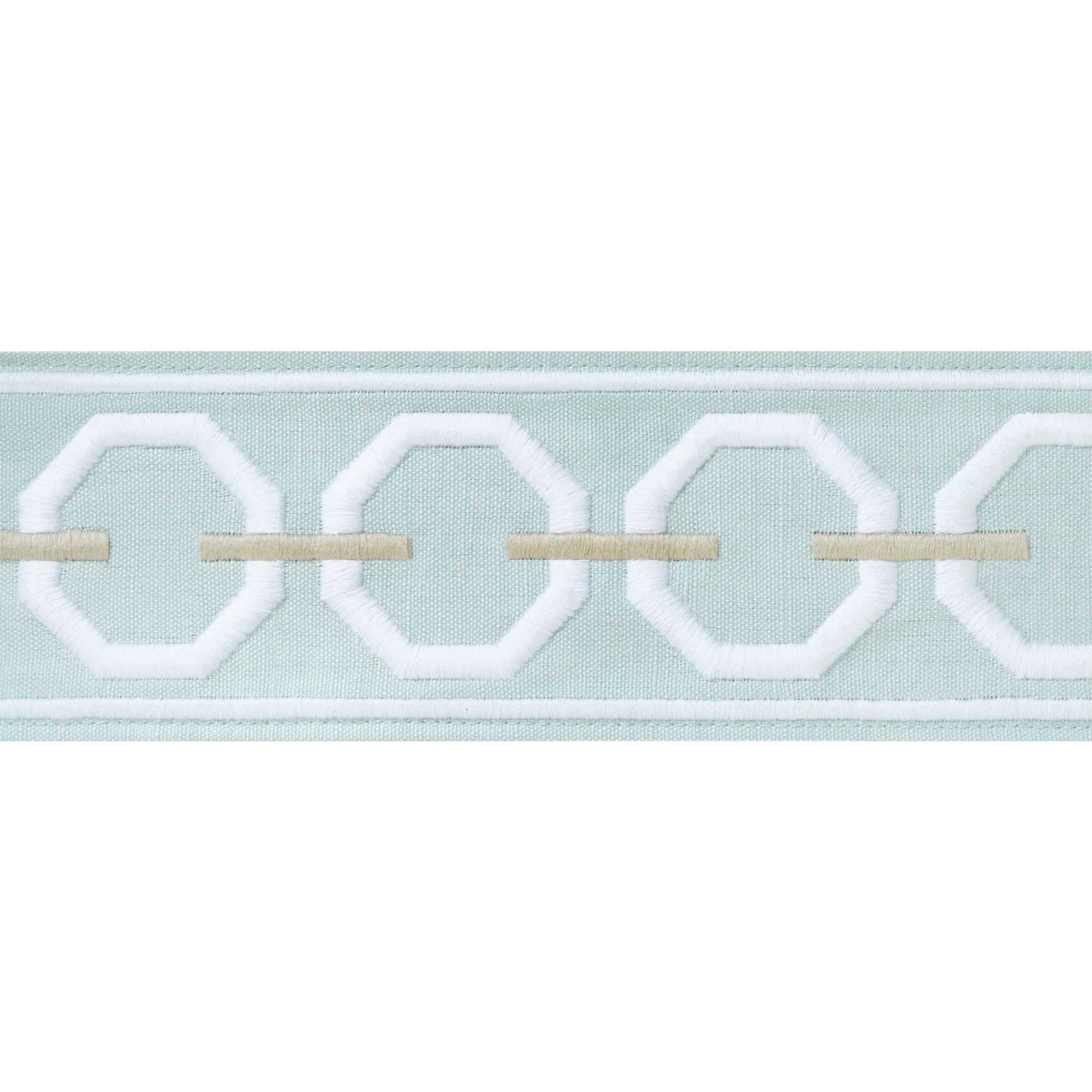 E12169 | Katonah Tape – Mist and Linen