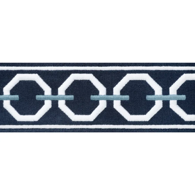 Thibaut Katonah Tape in Navy and Sky (E12167)