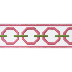 Thibaut Katonah Tape in Peony and Grass (E12164)